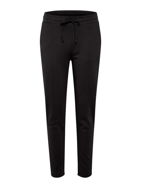 CULTURE Pantaloni cu dungă Eloise' negru