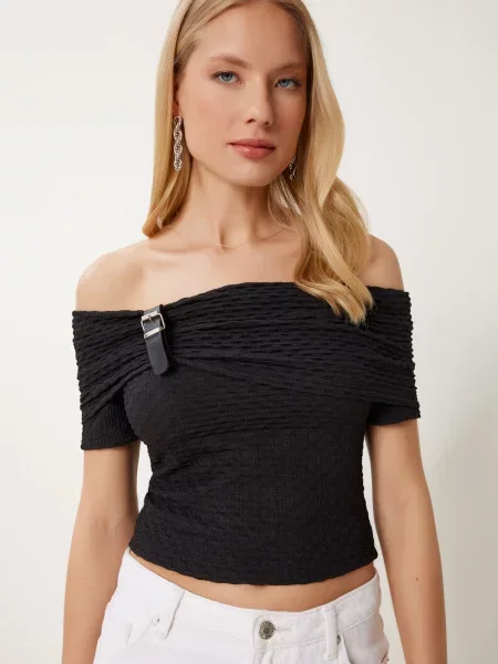 Happiness İstanbul Tricou negru