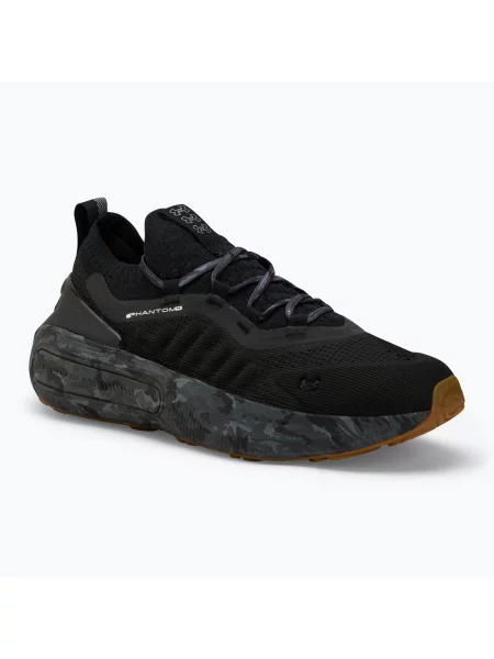 Férfi Under Armour Phantom 4 Camo fekete/acél/végső cipő. Méret: EU fekete
