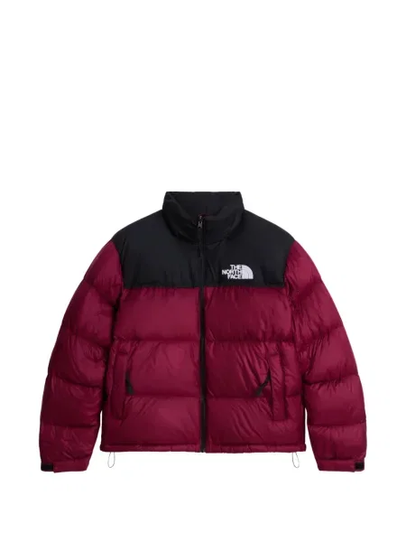 Geacă cu puf The North Face retro roșu