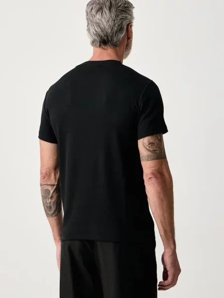 Lindbergh T-shirt basic z czarna