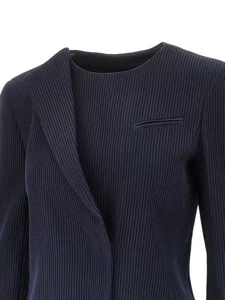 Asimetrični blejzer Emporio Armani plava