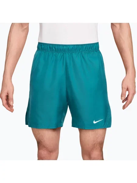 Pantaloni scurți de tenis pentru bărbați Nike Court Victory energy/white alb