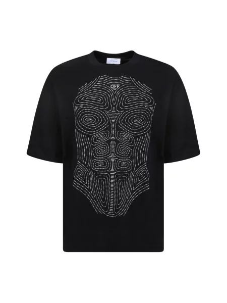 Koszulka Off-white z nadrukiem biała