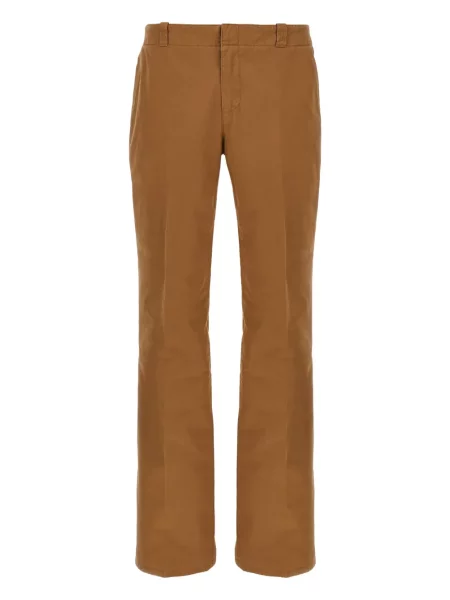 Pantaloni chino Alexander Mcqueen maro