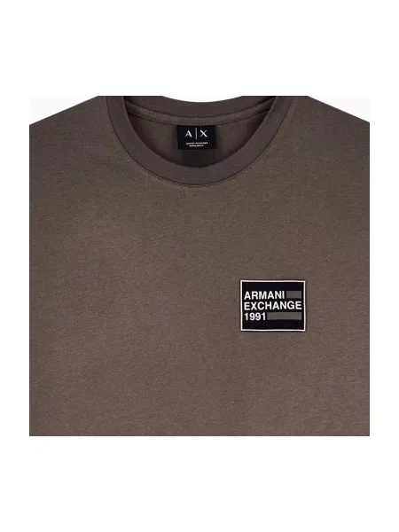 Košulja Armani Exchange smeđa