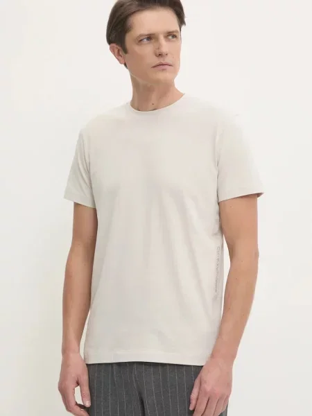Calvin Klein Jeans kratka majica bež