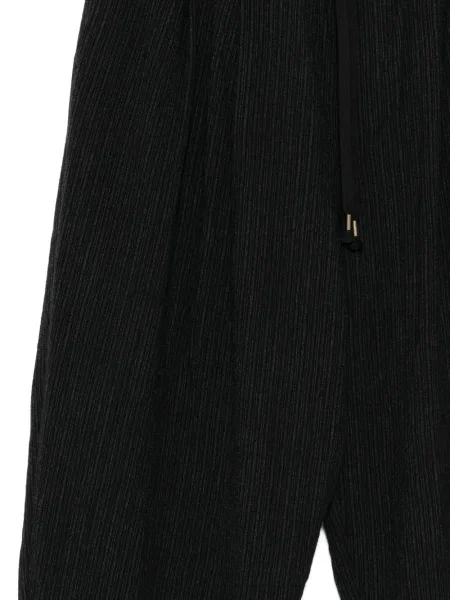 Pantaloni Calmlence plisate negru