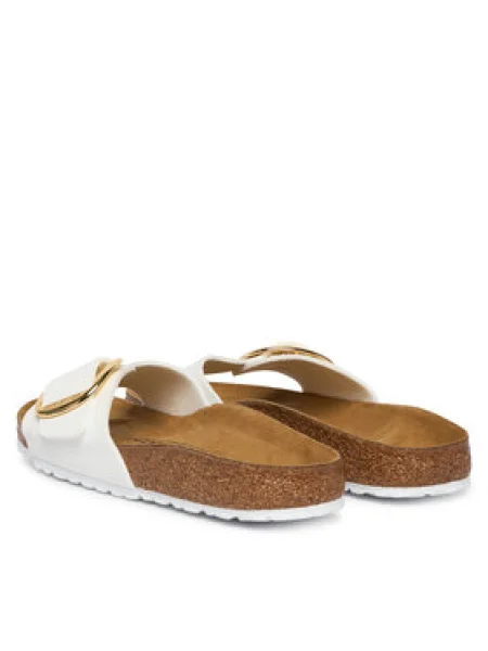 Birkenstock Papucs Madrid Big Buckle fehér