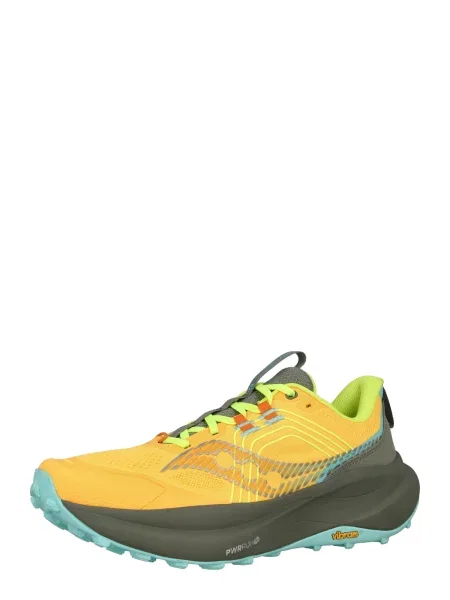 Saucony Tenisice za trčanje XODUS ULTRA 4 / maslinasta / narančasta siva