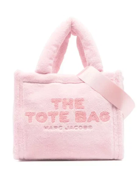 Froté mini kabelka Marc Jacobs růžová