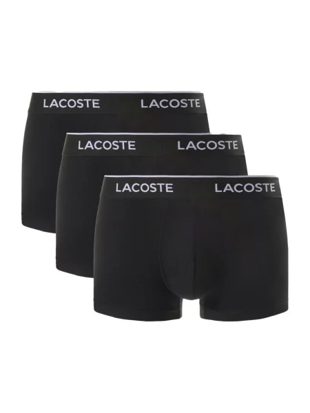 LACOSTE Boxerky / bílá černá