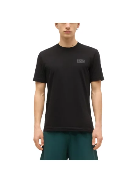 Tričko Emporio Armani Train Logo T-Shirt Black Beauty XL černé