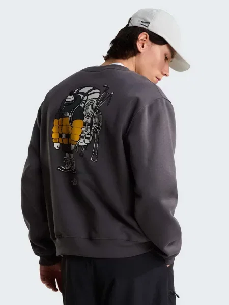 Свитшот The North Face серый
