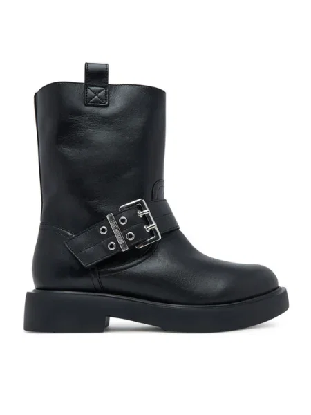 LOVE MOSCHINO Bokacsizma fekete