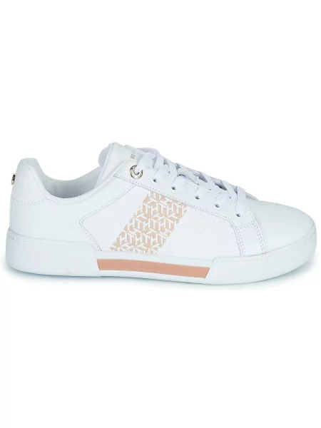 Sneakerși Tommy Hilfiger alb