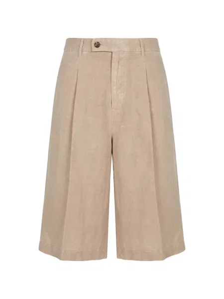 Pantaloni scurți Berwich plisate