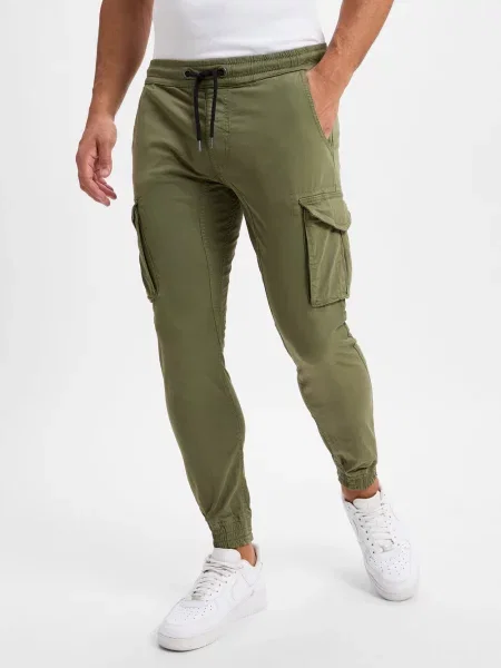 Alpha Industries Spodnie Mężczyźni jednolity L zielony