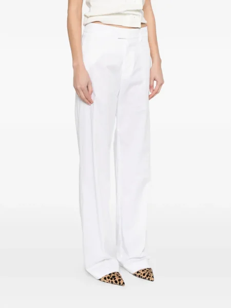 Pantaloni Berwich alb