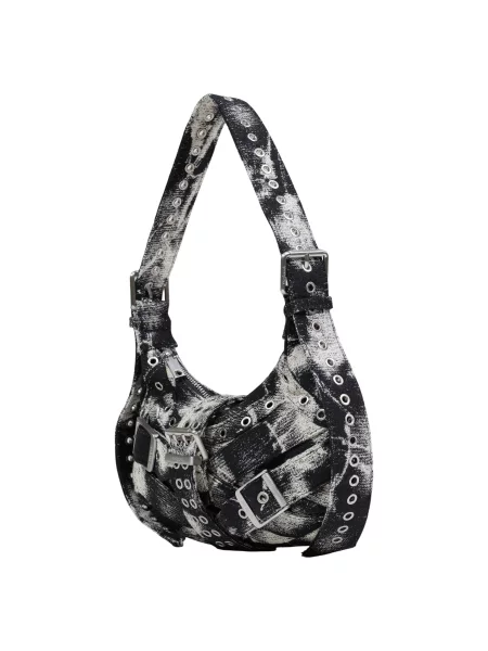 Geanta crossbody Desigual alb