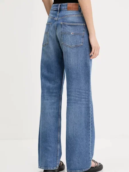 Tommy Jeans jeans high waist albastru