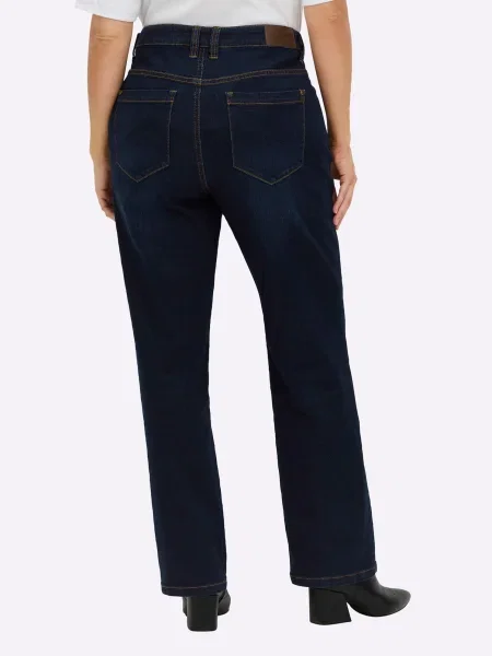 SHEEGO Jeans închis albastru