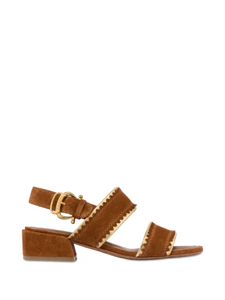 Сандали Pollini с катарама кафяво