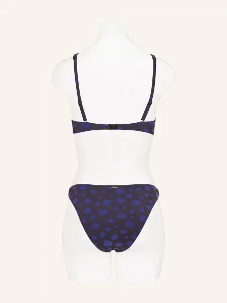 Maryan Mehlhorn Dół Od Bikini Basic Blue Dots schwarz czarny