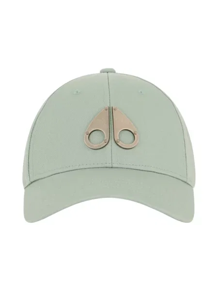 Czapka z daszkiem Moose Knuckles z logo zielona