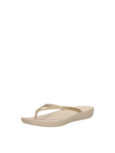 Klapki Fitflop beżowe