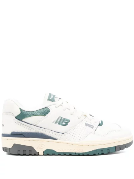 Sneakerși New Balance 574 din piele de căprioară gri