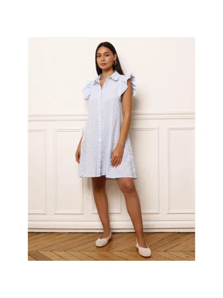 Rochie La Modeuse albastru