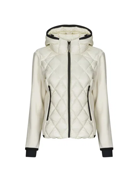 Klasické sako Superdry s kapucňou biela