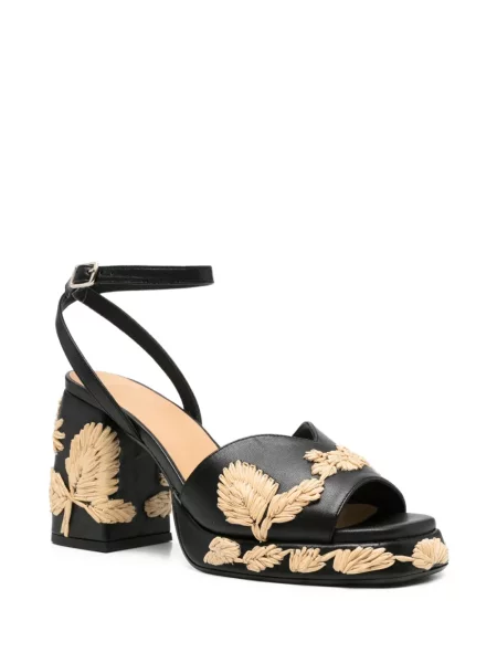 Sandale Castaner din piele negru