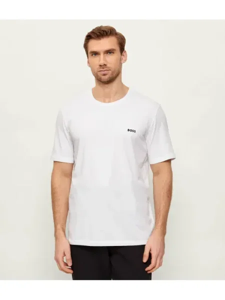 BOSS BLACK Tricou Mix&Match alb