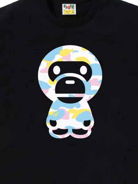 Grafic tricou A Bathing Ape® negru