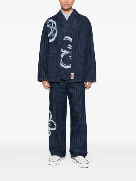 Blugi Kenzo cu dungi albastru