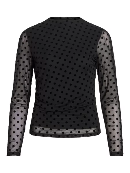 VILA Tricou VIRikke' negru