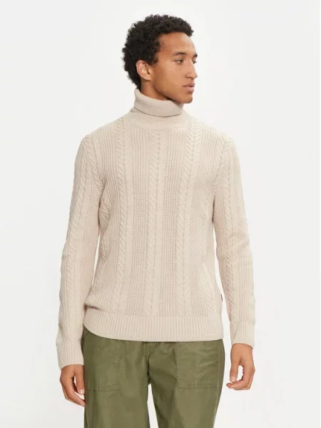 Jack & Jones Golf beżowy