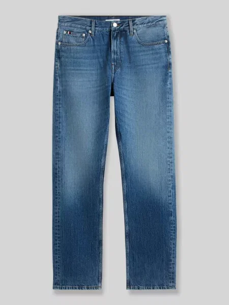 Jeansy o kroju straight fit z Tommy Hilfiger