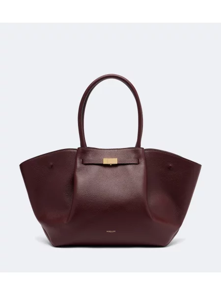 Geantă shopper Demellier din piele