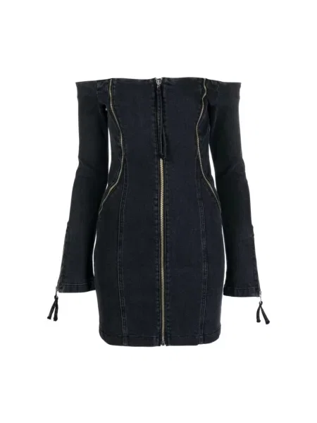 Sukienka jeansowa Blumarine niebieska