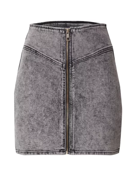 EDITED Fustă Sadie denim negru