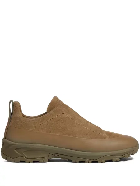 Sneakerși Zegna maro