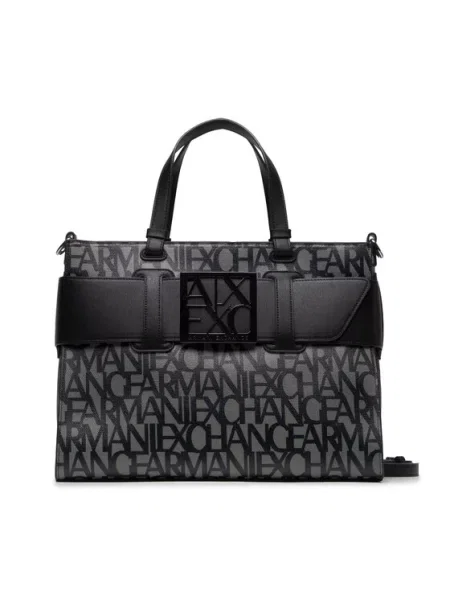 Armani Exchange Rankinė Smėlio juoda