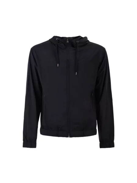 Bluza rozpinana Herno niebieska