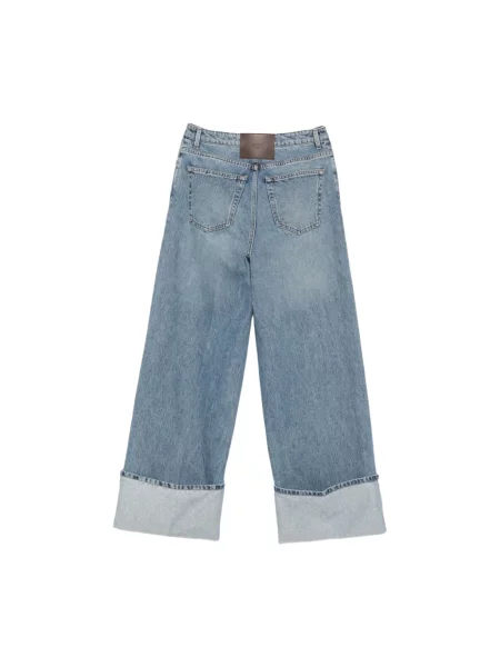 Szerokie jeansy N°21 niebieskie
