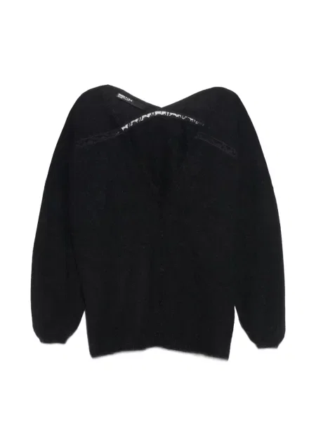 Cardigan Bimba Y Lola de lână negru