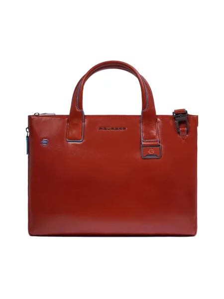 Torba na laptopa Piquadro czerwona