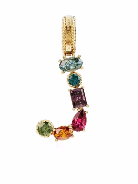 Pandantiv Dolce & Gabbana Rainbow cu strasuri galben